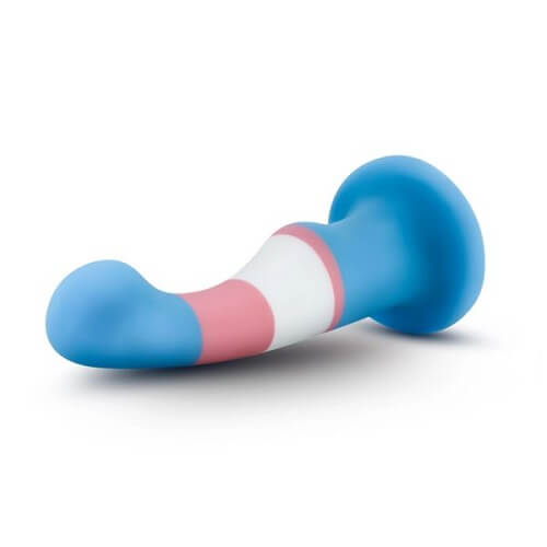 Vibrators, Sex Toy Kits and Sex Toys at Cloud9Adults - Avant Pride True Blue Silicone Dildo - Buy Sex Toys Online