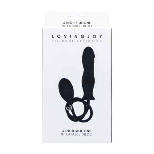 Vibrators, Sex Toy Kits and Sex Toys at Cloud9Adults - Loving Joy 6 Inch Silicone Inflatable Dildo - Buy Sex Toys Online