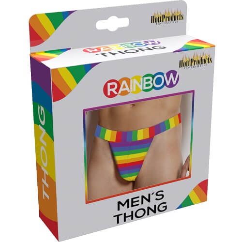 Vibrators, Sex Toy Kits and Sex Toys at Cloud9Adults - Rainbow Men's Thong - Buy Sex Toys Online