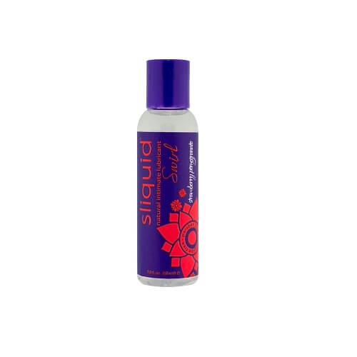 Vibrators, Sex Toy Kits and Sex Toys at Cloud9Adults - Sliquid Naturals Swirl Flavoured Lubricants-Strawberry Pomegranate 59ml - Buy Sex Toys Online