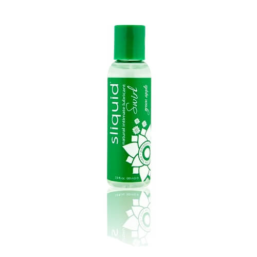 Vibrators, Sex Toy Kits and Sex Toys at Cloud9Adults - Sliquid Naturals Swirl Flavoured Lubricants-Green Apple 59ml - Buy Sex Toys Online