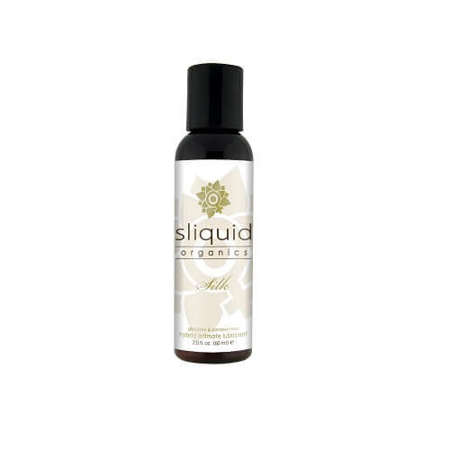 Vibrators, Sex Toy Kits and Sex Toys at Cloud9Adults - Sliquid Organics Silk Hybrid Lubricant 59ml - Buy Sex Toys Online