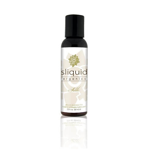 Vibrators, Sex Toy Kits and Sex Toys at Cloud9Adults - Sliquid Organics Silk Hybrid Lubricant 59ml - Buy Sex Toys Online