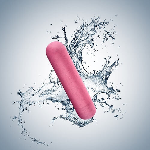 Vibrators, Sex Toy Kits and Sex Toys at Cloud9Adults - Gaia Biodegradable Eco Bullet Vibrator Pink - Buy Sex Toys Online