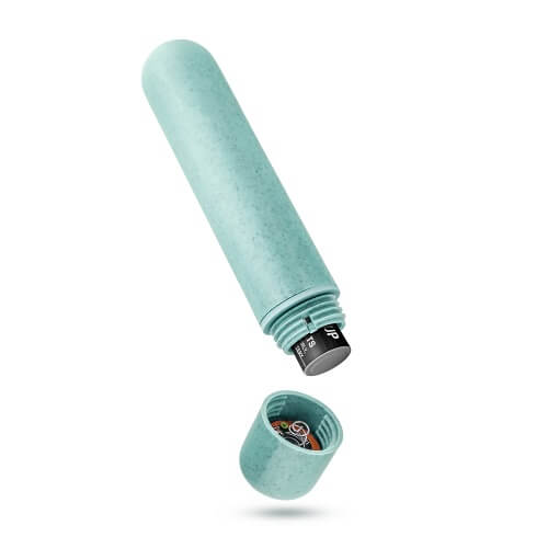 Vibrators, Sex Toy Kits and Sex Toys at Cloud9Adults - Gaia Biodegradable Eco Bullet Vibrator Blue - Buy Sex Toys Online