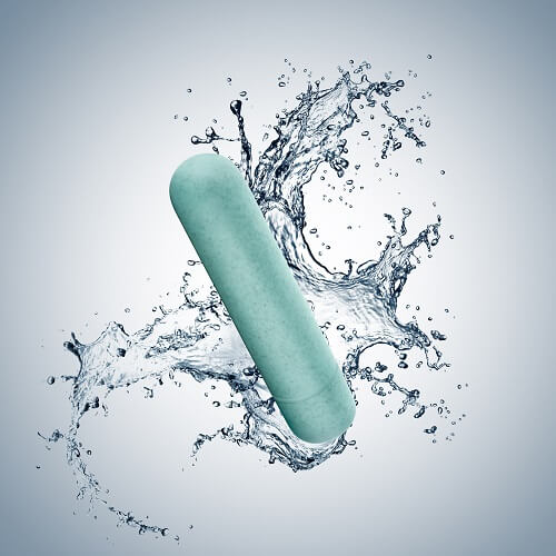 Vibrators, Sex Toy Kits and Sex Toys at Cloud9Adults - Gaia Biodegradable Eco Bullet Vibrator Blue - Buy Sex Toys Online