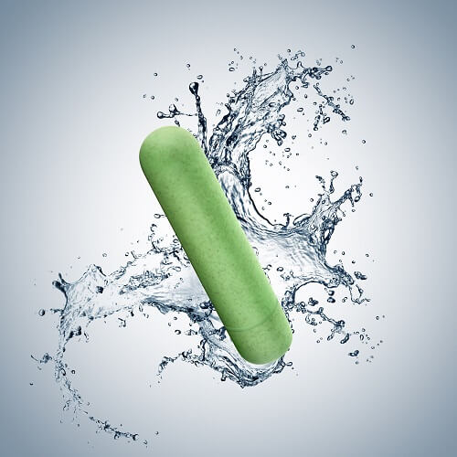 Vibrators, Sex Toy Kits and Sex Toys at Cloud9Adults - Gaia Biodegradable Eco Bullet Vibrator Green - Buy Sex Toys Online