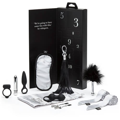 Vibrators, Sex Toy Kits and Sex Toys at Cloud9Adults - Fifty Shades of Grey Pleasure Overload 10 Days of Play Couple's Kit - Buy Sex Toys Online
