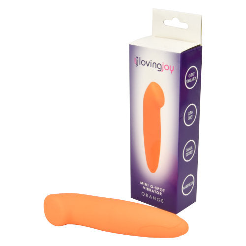 Vibrators, Sex Toy Kits and Sex Toys at Cloud9Adults - Loving Joy Mini G-Spot Vibrator Orange - Buy Sex Toys Online