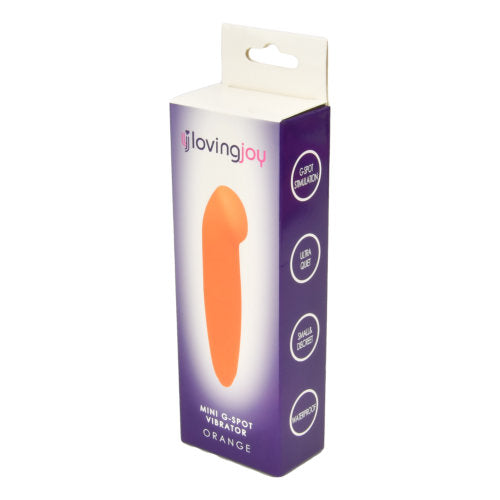 Vibrators, Sex Toy Kits and Sex Toys at Cloud9Adults - Loving Joy Mini G-Spot Vibrator Orange - Buy Sex Toys Online