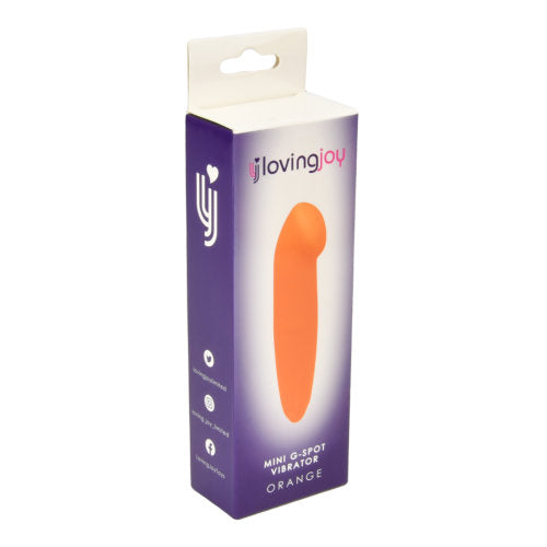 Vibrators, Sex Toy Kits and Sex Toys at Cloud9Adults - Loving Joy Mini G-Spot Vibrator Orange - Buy Sex Toys Online