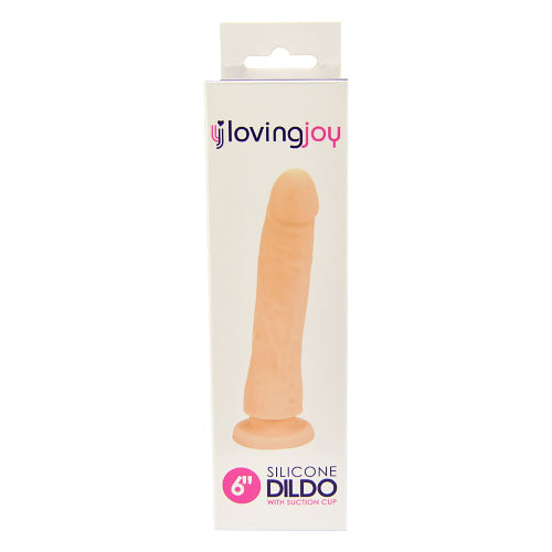 Vibrators, Sex Toy Kits and Sex Toys at Cloud9Adults - Loving Joy Realistic Silicone 6 Inch Strap-On Dildo - Buy Sex Toys Online