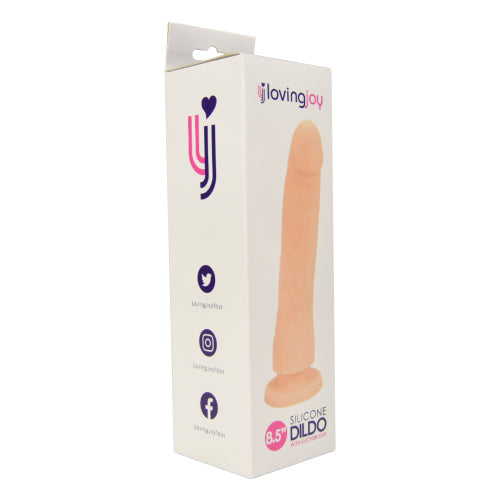 Vibrators, Sex Toy Kits and Sex Toys at Cloud9Adults - Loving Joy Realistic Silicone 8.5 Inch Strap-On Dildo - Buy Sex Toys Online