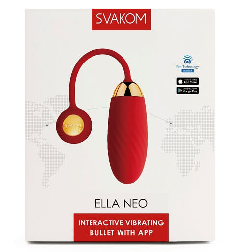 Vibrators, Sex Toy Kits and Sex Toys at Cloud9Adults - Svakom Ella Neo Interactive App Controlled Vibrating Egg - Buy Sex Toys Online