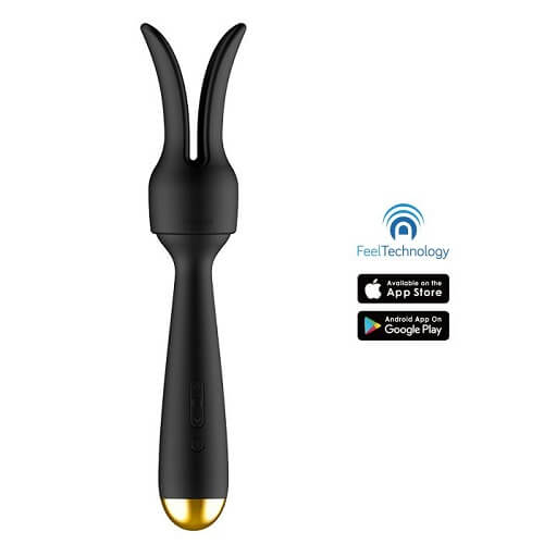 Vibrators, Sex Toy Kits and Sex Toys at Cloud9Adults - Svakom Emma Neo Interactive App Controlled Heating Magic Wand - Buy Sex Toys Online