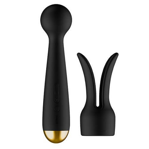 Vibrators, Sex Toy Kits and Sex Toys at Cloud9Adults - Svakom Emma Neo Interactive App Controlled Heating Magic Wand - Buy Sex Toys Online