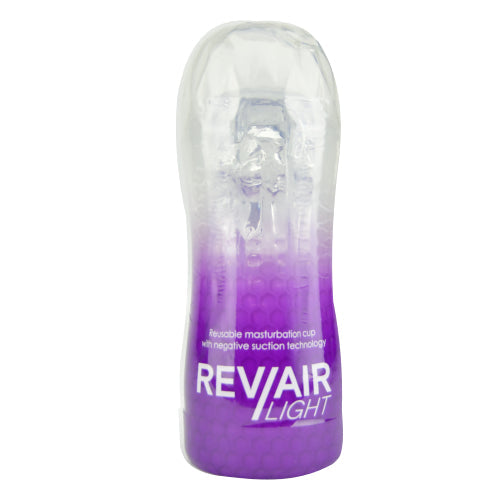 Vibrators, Sex Toy Kits and Sex Toys at Cloud9Adults - Rev-Air Light Reusable Masturbation Cup - Buy Sex Toys Online