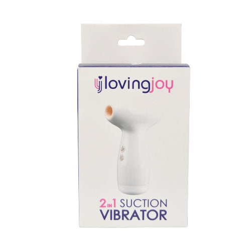 Vibrators, Sex Toy Kits and Sex Toys at Cloud9Adults - Loving Joy 2 in 1 Suction Vibrator - Buy Sex Toys Online