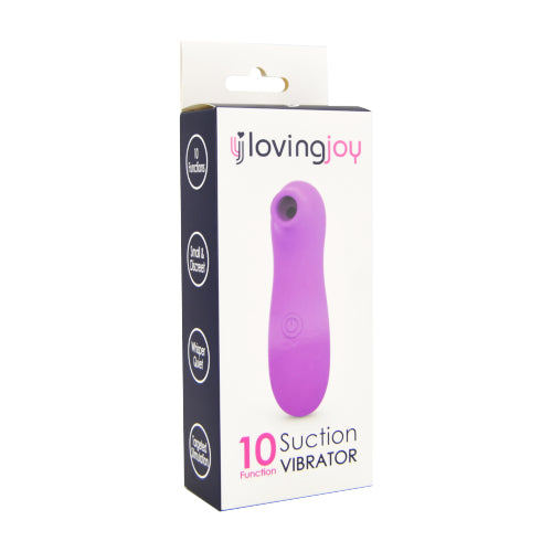 Vibrators, Sex Toy Kits and Sex Toys at Cloud9Adults - Loving Joy 10 Function Clitoral Suction Vibrator - Buy Sex Toys Online