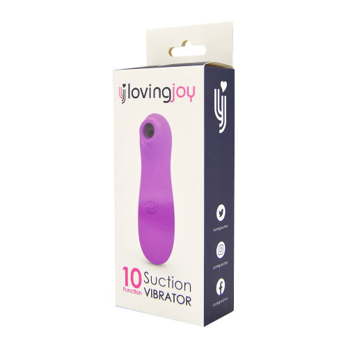 Vibrators, Sex Toy Kits and Sex Toys at Cloud9Adults - Loving Joy 10 Function Clitoral Suction Vibrator - Buy Sex Toys Online