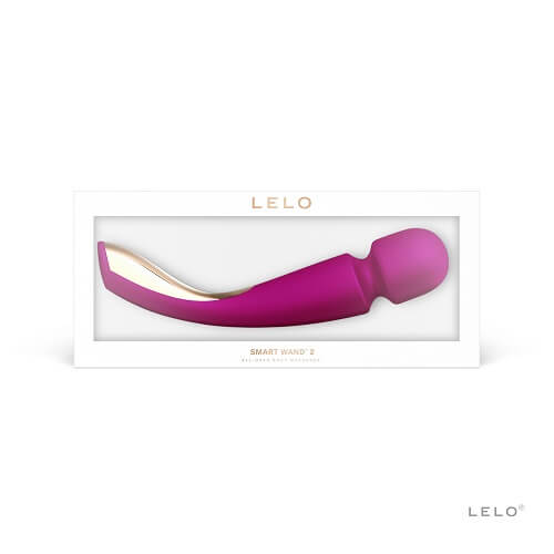 Vibrators, Sex Toy Kits and Sex Toys at Cloud9Adults - LELO Smart Wand 2 Large Deep Rose - Buy Sex Toys Online