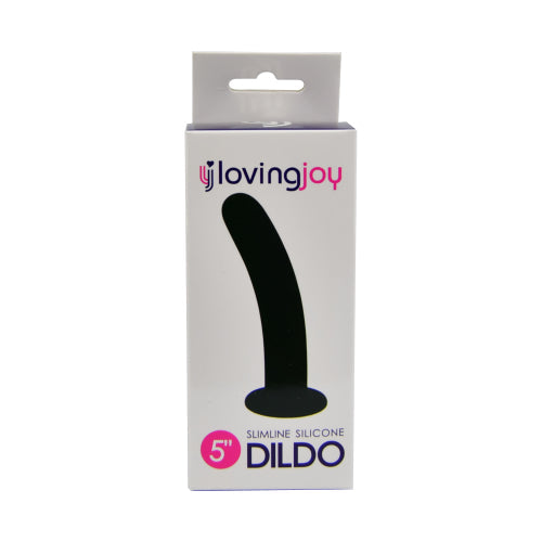 Vibrators, Sex Toy Kits and Sex Toys at Cloud9Adults - Loving Joy Slimline Silicone Dildo 5 Inch - Buy Sex Toys Online