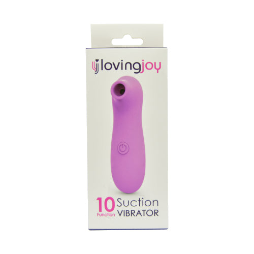 Vibrators, Sex Toy Kits and Sex Toys at Cloud9Adults - Loving Joy 10 Function Clitoral Suction Vibrator Pink - Buy Sex Toys Online