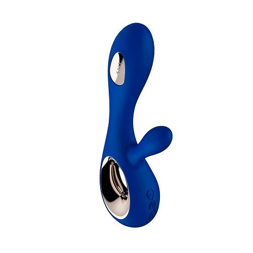 Vibrators, Sex Toy Kits and Sex Toys at Cloud9Adults - Lelo Soraya Wave Dual Action Vibrator Midnight Blue - Buy Sex Toys Online