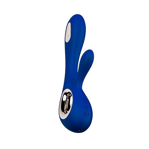 Vibrators, Sex Toy Kits and Sex Toys at Cloud9Adults - Lelo Soraya Wave Dual Action Vibrator Midnight Blue - Buy Sex Toys Online