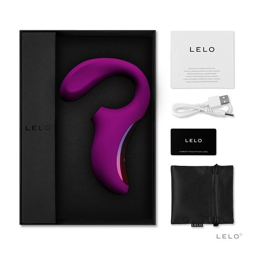 Vibrators, Sex Toy Kits and Sex Toys at Cloud9Adults - LELO Enigma Dual Stimulation Sonic Massager Deep Rose - Buy Sex Toys Online