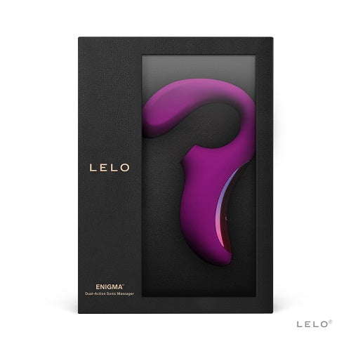 Vibrators, Sex Toy Kits and Sex Toys at Cloud9Adults - LELO Enigma Dual Stimulation Sonic Massager Deep Rose - Buy Sex Toys Online