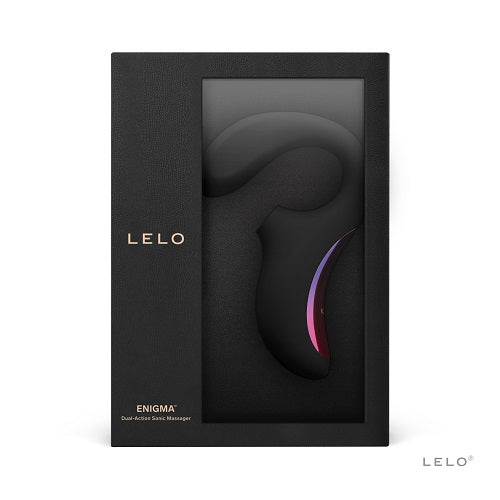 Vibrators, Sex Toy Kits and Sex Toys at Cloud9Adults - LELO Enigma Dual Stimulation Sonic Massager Black - Buy Sex Toys Online