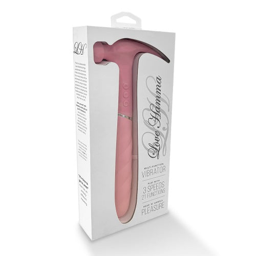 Vibrators, Sex Toy Kits and Sex Toys at Cloud9Adults - Love Hamma The Ultimate Vibrator Straight Pink - Buy Sex Toys Online