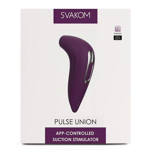 Vibrators, Sex Toy Kits and Sex Toys at Cloud9Adults - Svakom Pulse Union Suction Stimulator with APP Control - Buy Sex Toys Online