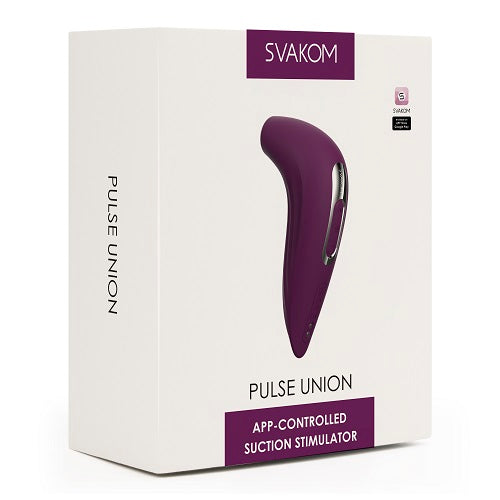 Vibrators, Sex Toy Kits and Sex Toys at Cloud9Adults - Svakom Pulse Union Suction Stimulator with APP Control - Buy Sex Toys Online