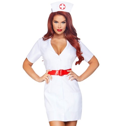 Vibrators, Sex Toy Kits and Sex Toys at Cloud9Adults - Leg Avenue TLC Nurse Costume Small - Buy Sex Toys Online