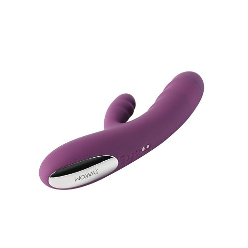 Vibrators, Sex Toy Kits and Sex Toys at Cloud9Adults - Svakom Avery Thrusting Vibrator with Clitoral Stimulator - Buy Sex Toys Online