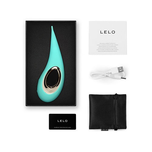 Vibrators, Sex Toy Kits and Sex Toys at Cloud9Adults - LELO DOT Clitoral Vibrator Aqua - Buy Sex Toys Online