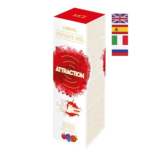 Vibrators, Sex Toy Kits and Sex Toys at Cloud9Adults - Mai Attraction Lubigel Liquid Vibrator Red Fruits 30ml - Buy Sex Toys Online