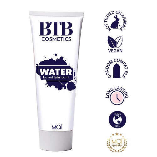 Vibrators, Sex Toy Kits and Sex Toys at Cloud9Adults - BTB Water Based Lubricant 100ml - Buy Sex Toys Online