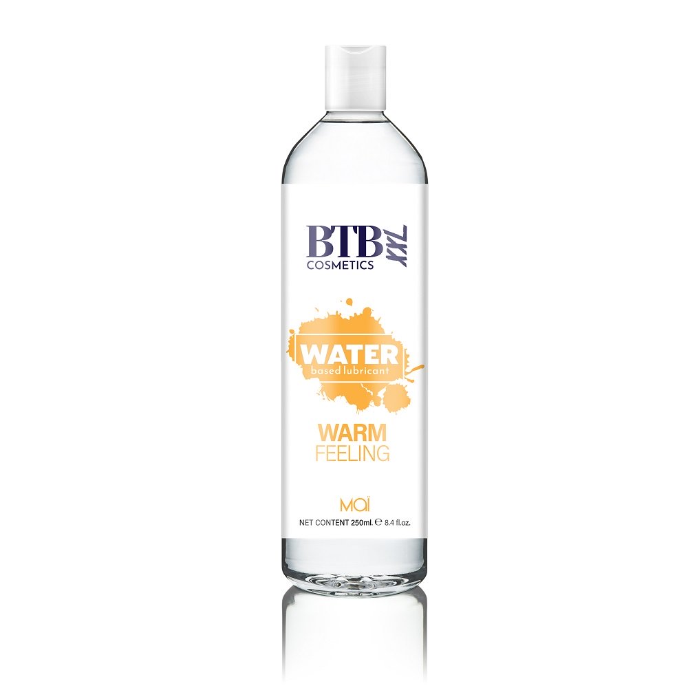 Vibrators, Sex Toy Kits and Sex Toys at Cloud9Adults - BTB Water Based Warm Feeling Lubricant 250ml - Buy Sex Toys Online