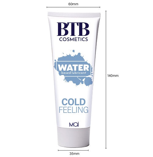 Vibrators, Sex Toy Kits and Sex Toys at Cloud9Adults - BTB Water Based Cool Feeling Lubricant 100ml - Buy Sex Toys Online