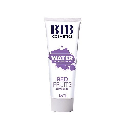 Vibrators, Sex Toy Kits and Sex Toys at Cloud9Adults - BTB Water Based Lubricant Red Fruits 100ml - Buy Sex Toys Online