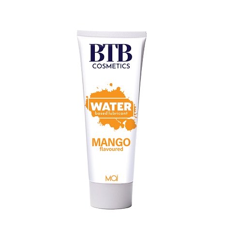 Vibrators, Sex Toy Kits and Sex Toys at Cloud9Adults - BTB Water Based Lubricant Mango 100ml - Buy Sex Toys Online
