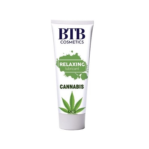 Vibrators, Sex Toy Kits and Sex Toys at Cloud9Adults - BTB Water Based Cannabis Lubricant 100ml - Buy Sex Toys Online