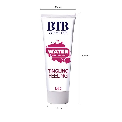 Vibrators, Sex Toy Kits and Sex Toys at Cloud9Adults - BTB Water Based Tingling Effect Lubricant 100ml - Buy Sex Toys Online