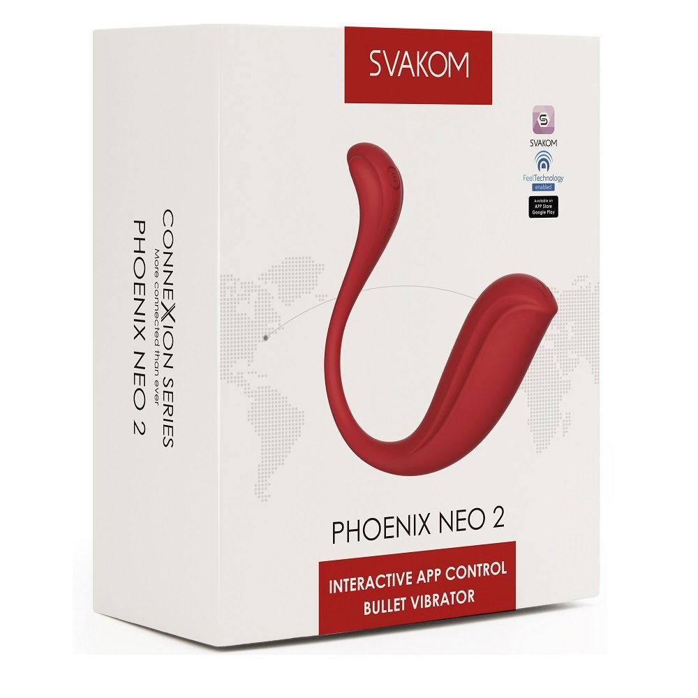 Vibrators, Sex Toy Kits and Sex Toys at Cloud9Adults - Svakom Phoenix Neo 2 Interactive App Controlled Vibrator - Buy Sex Toys Online