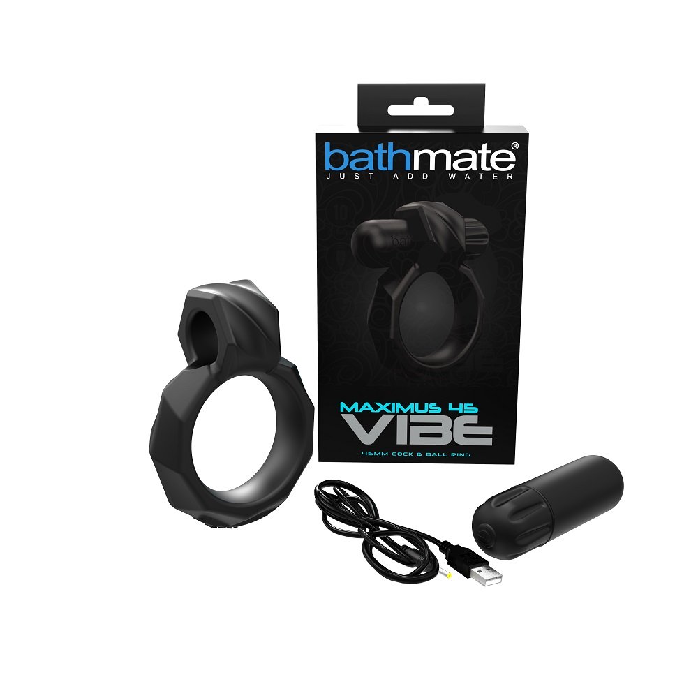 Vibrators, Sex Toy Kits and Sex Toys at Cloud9Adults - Bathmate Maximus Vibe 45 Vibrating Cock and Ball Ring - Buy Sex Toys Online
