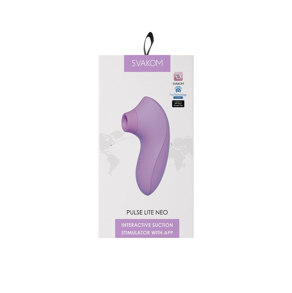 Vibrators, Sex Toy Kits and Sex Toys at Cloud9Adults - Svakom Pulse Lite Neo Purple - Buy Sex Toys Online