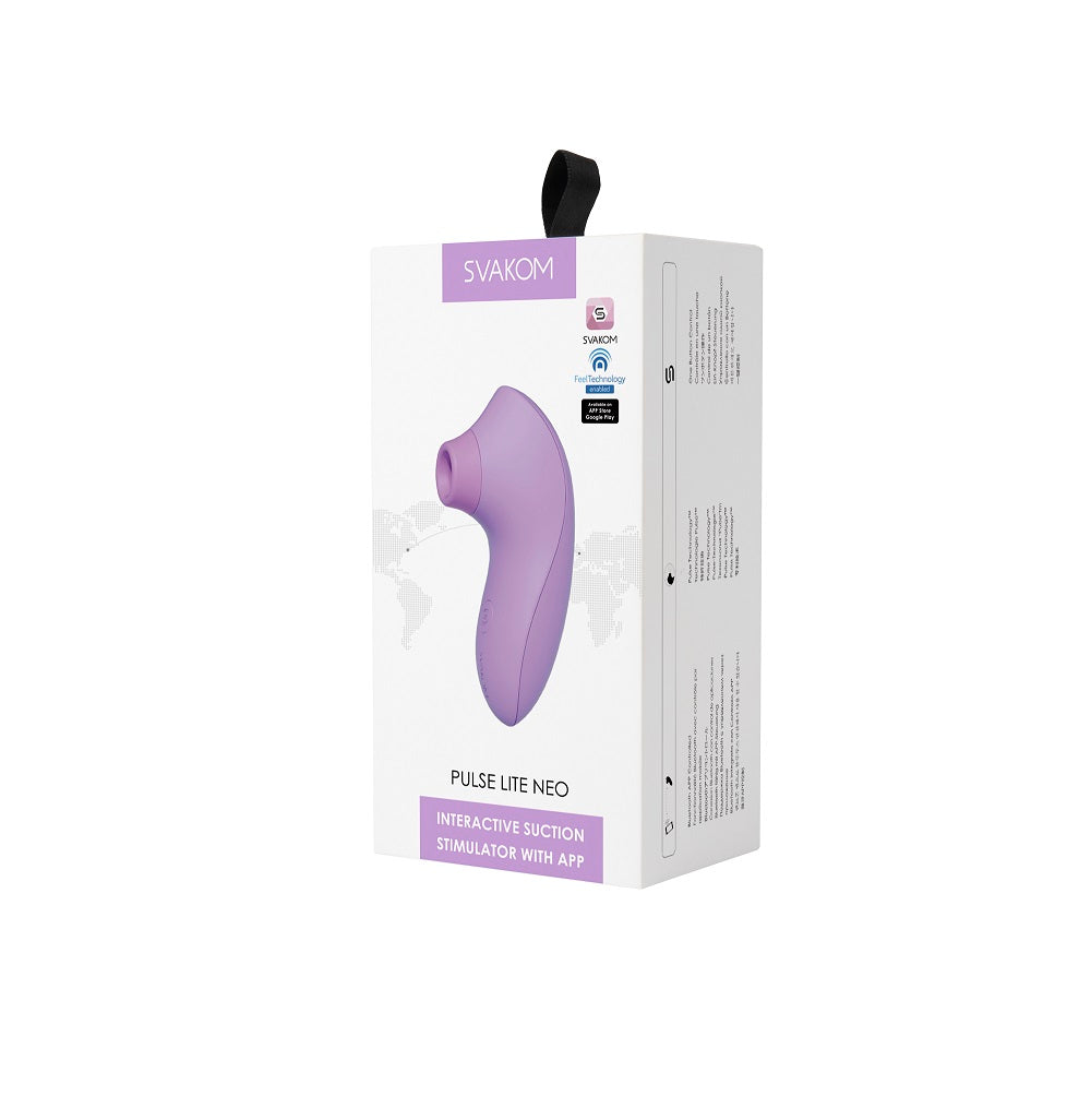 Vibrators, Sex Toy Kits and Sex Toys at Cloud9Adults - Svakom Pulse Lite Neo Purple - Buy Sex Toys Online